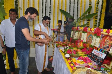 Pawan Kalyan and Trivikram New Movie Opening Photos